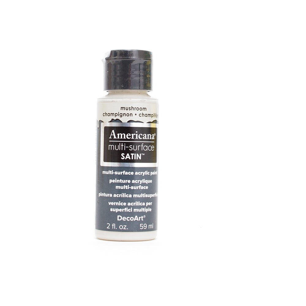 Americana, Acrylic, Art & School, Multi-surface, Paint, 2 ounce, 45270, Mushroom